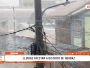 Lluvias de El Niño Costero bloquean carreteras en distritos de Huaraz