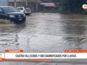 Lluvias en Cajamarca dejan cuatro fallecidos y 800 damnificados