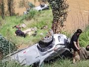 La Libertad: despiste vehicular en Agallpampa casi termina en tragedia