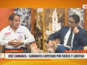Elecciones 2026: José Carranza, candidato a diputado por Fuerza y Libertad