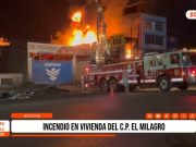 Trujillo: incendio en vivienda de El Milagro alarma a vecinos
