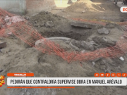 Trujillo: pedirán que Contraloría supervise obra en Manuel Arévalo