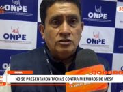 Piura: no se presentaron tachas contra miembros de mesa designados