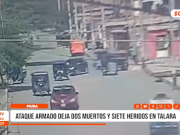 Talara: balacera dejó dos muertos en campeonato de fútbol