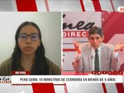Economista senior del IPE, Stephani Maita: “No hay forma de sostener políticas públicas con autoridades que cambian constantemente”
