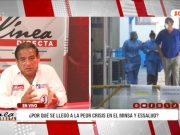 Candidato a diputado por Alianza Fuerza y Libertad, José Luis Carranza: “Cuando no hay control y hay copamiento político partidario, todo se desborda”
