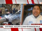 Elecciones 2026: candidato al Senado Nacional por Renovación Popular, Edgar Mancha: “Nuestras leyes no son adecuadas para los pequeños mineros. Se los mide con la misma ley que a las grandes empresas”