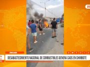 Chimbote: desabastecimiento de combustibles provoca caos y protestas