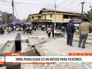 Áncash: obra paralizada es un riesgo para peatones