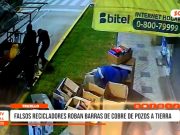 Trujillo: falsos recicladores roban barras de cobre de pozos a tierra