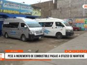 Pasaje de Trujillo a Otuzco se mantiene en S/15 pese al alza de combustibles