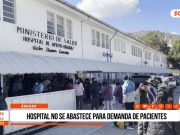 Áncash: hospital no se abastece para demanda de pacientes