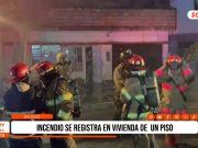 Trujillo: incendio consume azota de vivienda en la Urb. Palermo