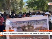 Piura: Pobladores exigen derogatoria de ordenanza municipal