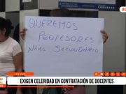 Trujillo: padres de familia exigen celeridad en contratación de docentes