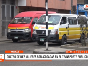 Trujillo: cuatro de diez mujeres son acosadas en transporte público