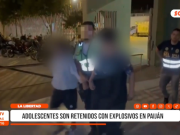 La Libertad: adolescentes son retenidos con explosivos en Paiján