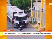 Piura: anciana atropellada por camión recolector en Castilla