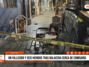 Trujillo: balacera deja un muerto y seis heridos cerca a comisaría