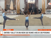 Trujillo: Más de 300 personas gozaron una noche de sinfonía y ballet