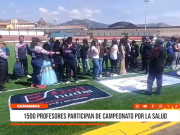 Cajamarca: 1 500 profesores participan de campeonato por la salud