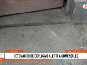 Trujillo: Detonación de explosivo alerta a comensales en negocio de comida en Víctor Larco