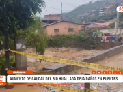 Huánuco: río Huallaga arrasa puentes tras lluvias intensas