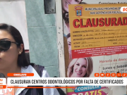 Chiclayo: clausuran centros odontológicos por falta de certificados