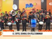 I.E. Eiffel Schools destacan con vibrante presentación en Feliz Domingo