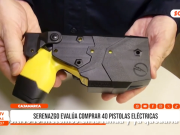 Cajamarca: serenazgo evalúa comprar 40 pistolas eléctricas