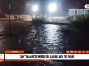Piura: Río Piura supera 500 m³ y crece riesgo de desbordes