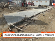 Trujillo: Contraloría observa obra en av. César Vallejo