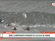 Hawái: Perú logra doble título en Pipeline Bodyboarding Championship