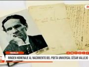 Trujillo: homenaje a César Vallejo por su natalicio