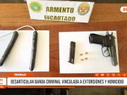 Desarticulan banda “Los Cachacos del Choncho” con dinamita y arma de fuego en La Esperanza