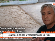 Piura: desaparecido en río Piura tras rescatar a niño