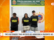 Trujillo: tres detenidos tras intento de homicidio a paciente UCI