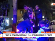 Trujillo: detienen a tres sujetos por intento de robo en tienda