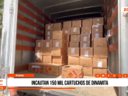 Piura: Incautan 150 mil cartuchos de dinamita en Las Lomas