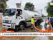 Trujillo amaneció inundado tras lluvia de madrugada y fallas en drenaje urbano