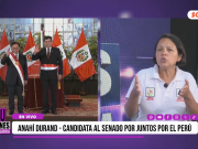 Elecciones 2026: «Que se apruebe la muerte cruzada; si se va el presidente que elige el pueblo, se van los congresistas»: Anahí Durand, Candidata al Senado por Juntos Por El Perú