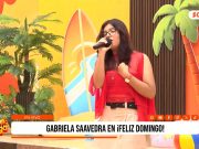 Gabriela Saavedra cautiva cantando «De qué manera se olvida»
