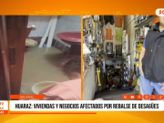 Huaraz: inundación por obra municipal afecta negocios
