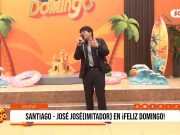 Santiago imitador de José José emociona cantando «Almohada»