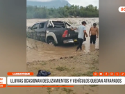 Lambayeque: lluvias ocasionan deslizamientos y vehículos quedan atrapados