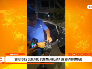 Trujillo: sujeto es detenido con marihuana en su automóvil