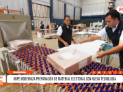 ONPE moderniza preparación de material electoral con rastreo