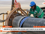 Nacional: Gobierno activa medidas para asegurar abastecimiento de gas