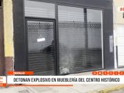 Trujillo: sujetos detonan explosivo en mueblería en centro histórico