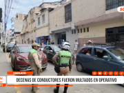 Chiclayo: decenas de conductores fueron multados en operativo